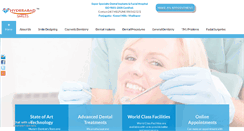 Desktop Screenshot of hyderabadsmiles.com